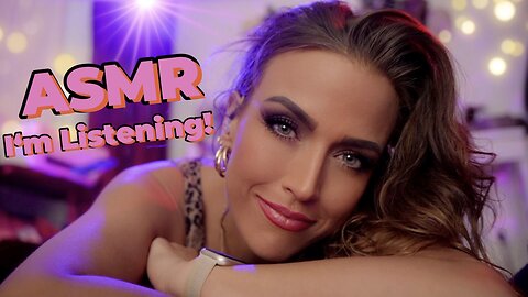 ASMR Gina Carla ❤️ I'm Listening!!