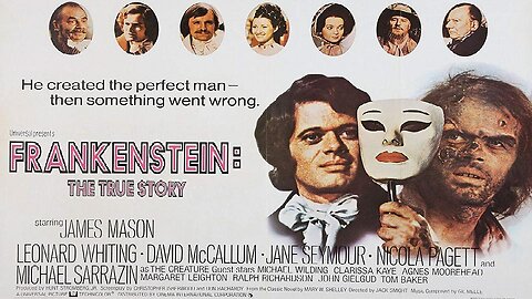 FRANKENSTEIN: THE TRUE STORY 1973 A Good Attempt to Follow the Shelley Novel FULL MOVIE in HD