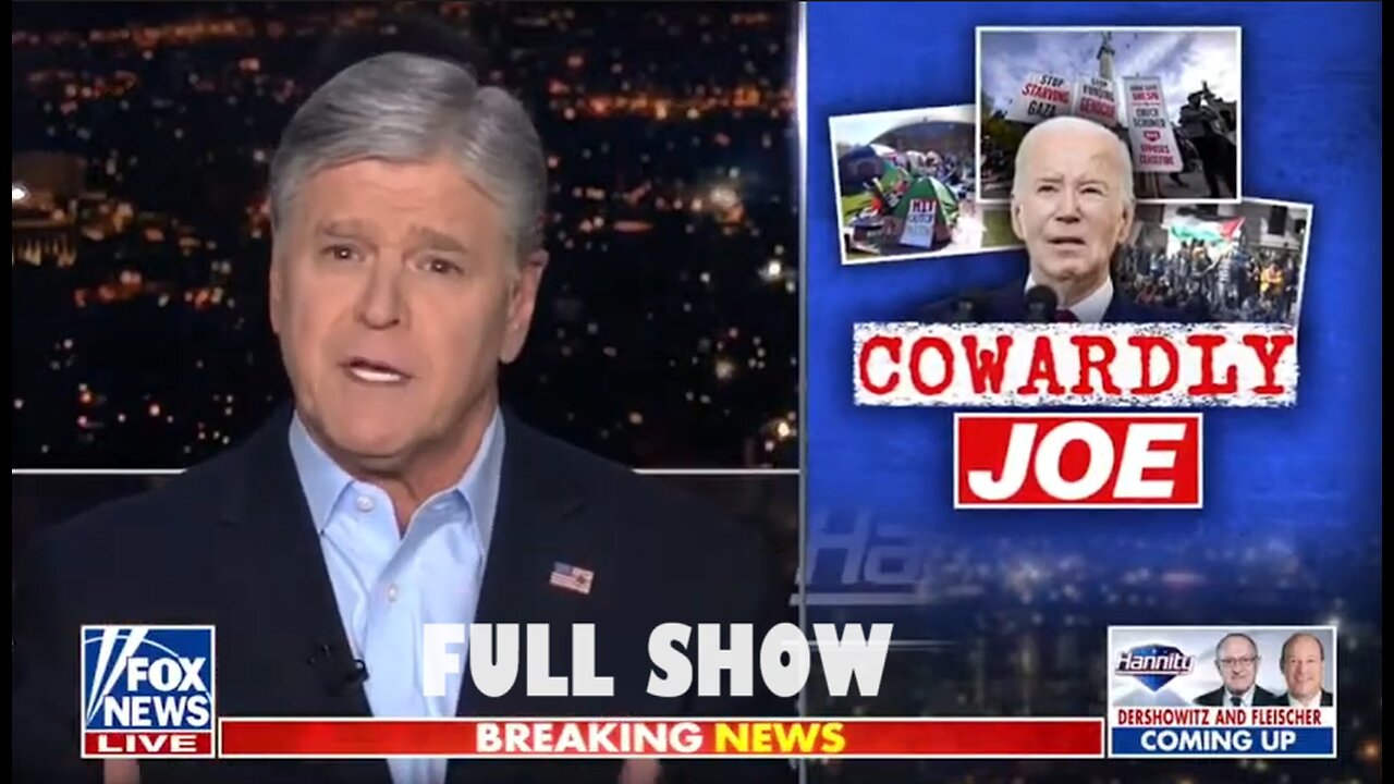 Sean Hannity 4/24/24 - Full | Fox Breaking News Trump April 24, 2024