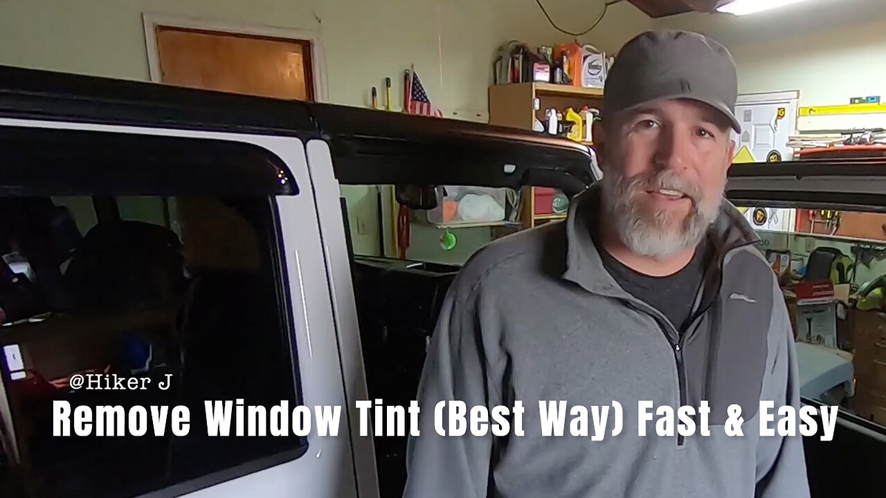 Remove Window Tint (Best Way) Fast & Easy