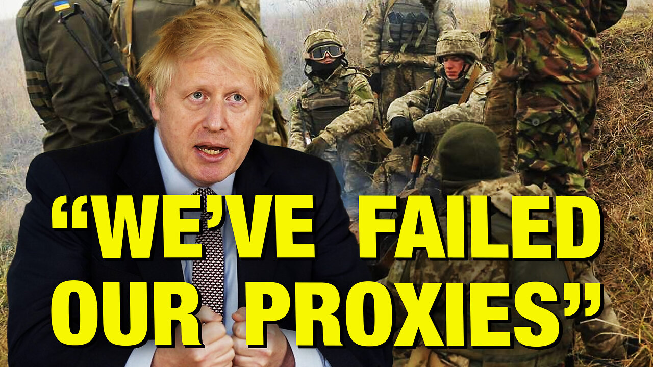 Boris Johnson Admits Ukraine Is A Proxy War!