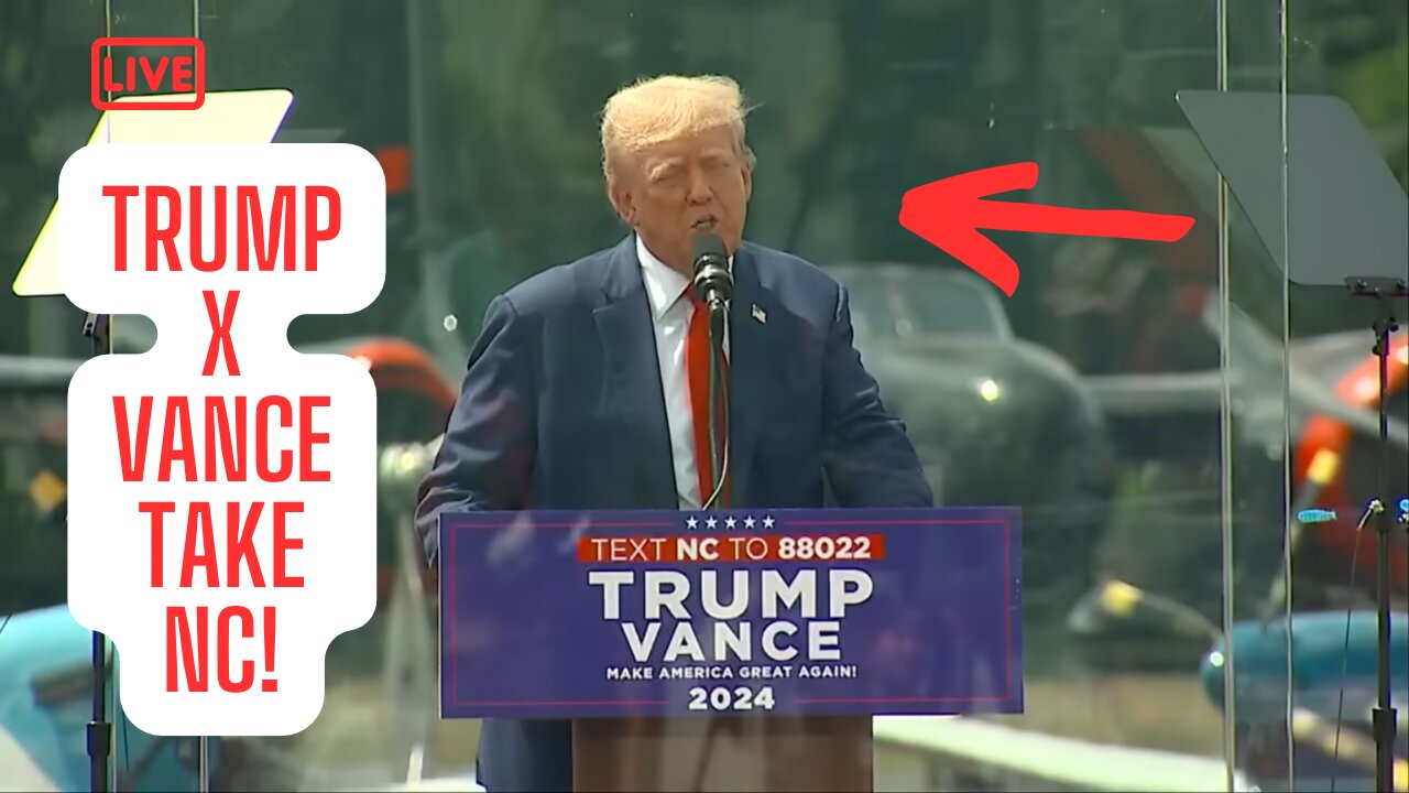 Trump Takes JABS At Kamala & Walz In NC Rally! Is This GOOD Stategy?