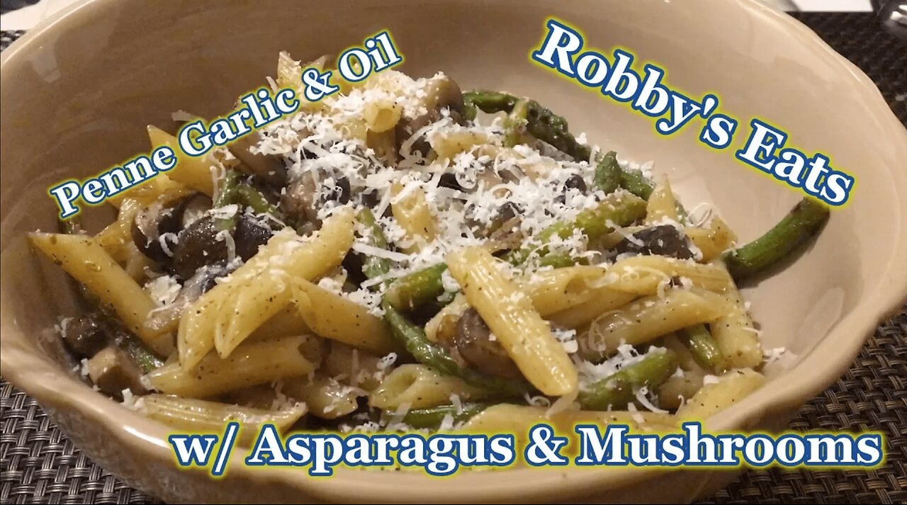 How to Cook: Easy Penne Pasta w/ Veggies - Robby's Eats