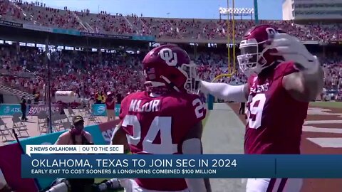 OU, Texas to join SEC in 2024