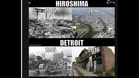 detroit before and after the diversity, detroit antes y despues de la diversidad