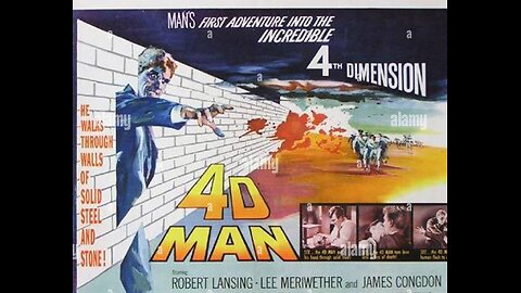 4-D MAN Robert Lansing Movie Trailer