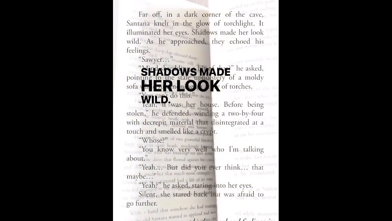 shadows echoed feelings in Sawyer And Robbie