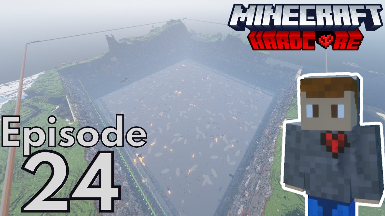 Minecraft Hardcore : S2E24 - "My Big Hole"