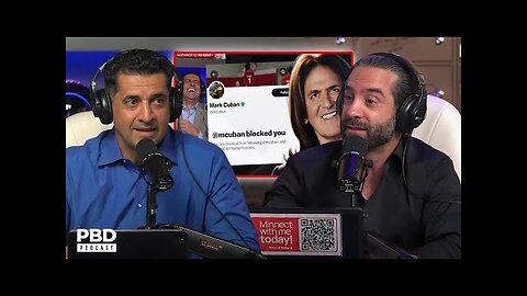 "Can't Take A Joke" - Mark Cuban Blocks PBD Parody Account Over Trolling