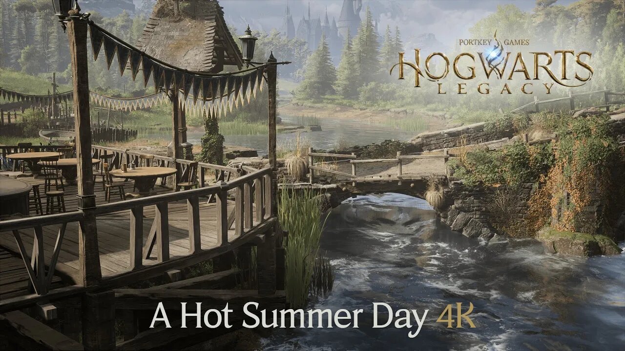 Hogwarts Legacy - A Hot Summer Day [ASMR] [4K]