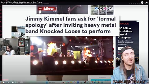 The Jimmy Kimmel/Knocked Loose/Poppy Situation Is Ridiculous