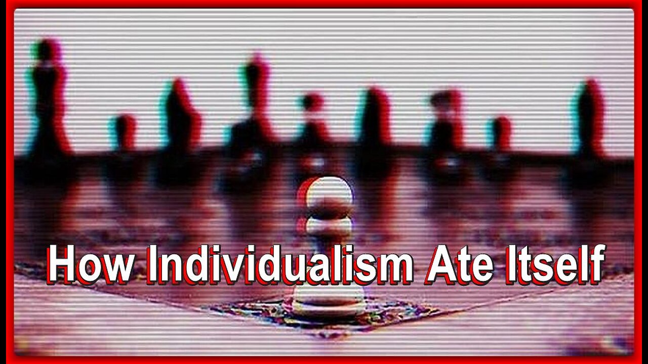 👁 How Individualism Ate Itself • 'If all that exists is The Individual, then there is no Society.'