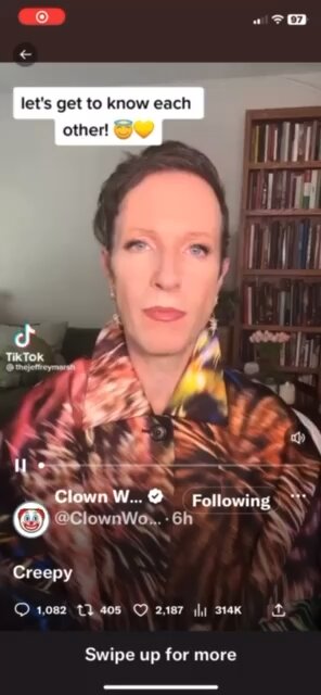 Child Groomer on tiktok trans anti Christian socialist