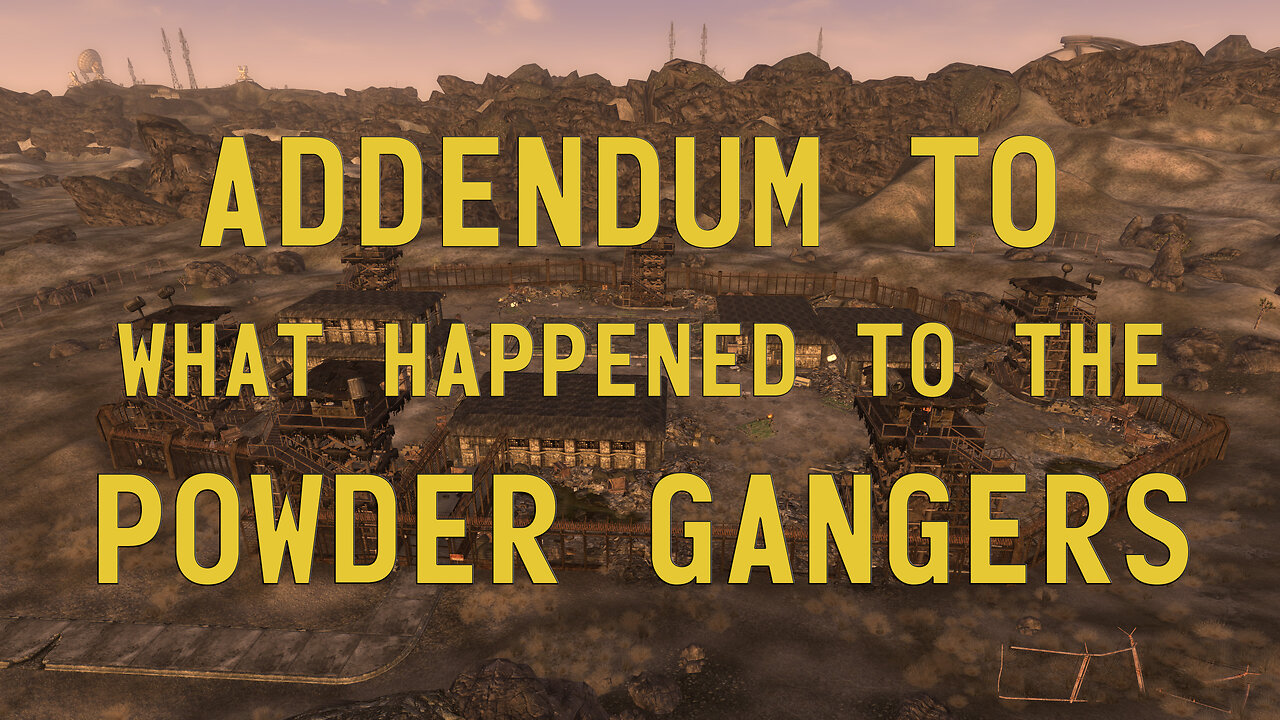 Powder Gangers Addendum