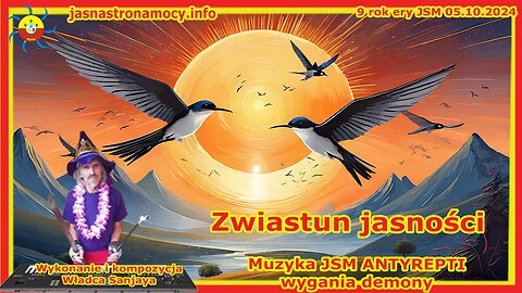 Zwiastun jasności Wykonanie i kompozycja Władca Sanjaya Muzyka JSM ANTYREPTI