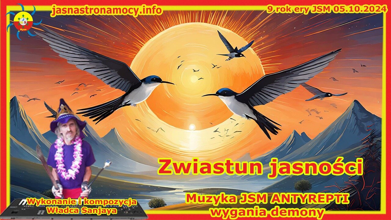 Zwiastun jasności Wykonanie i kompozycja Władca Sanjaya Muzyka JSM ANTYREPTI