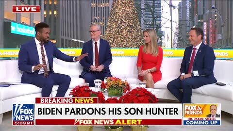&apos;I&apos;m just floored!&apos;: Hosts react to Hunter Biden pardon