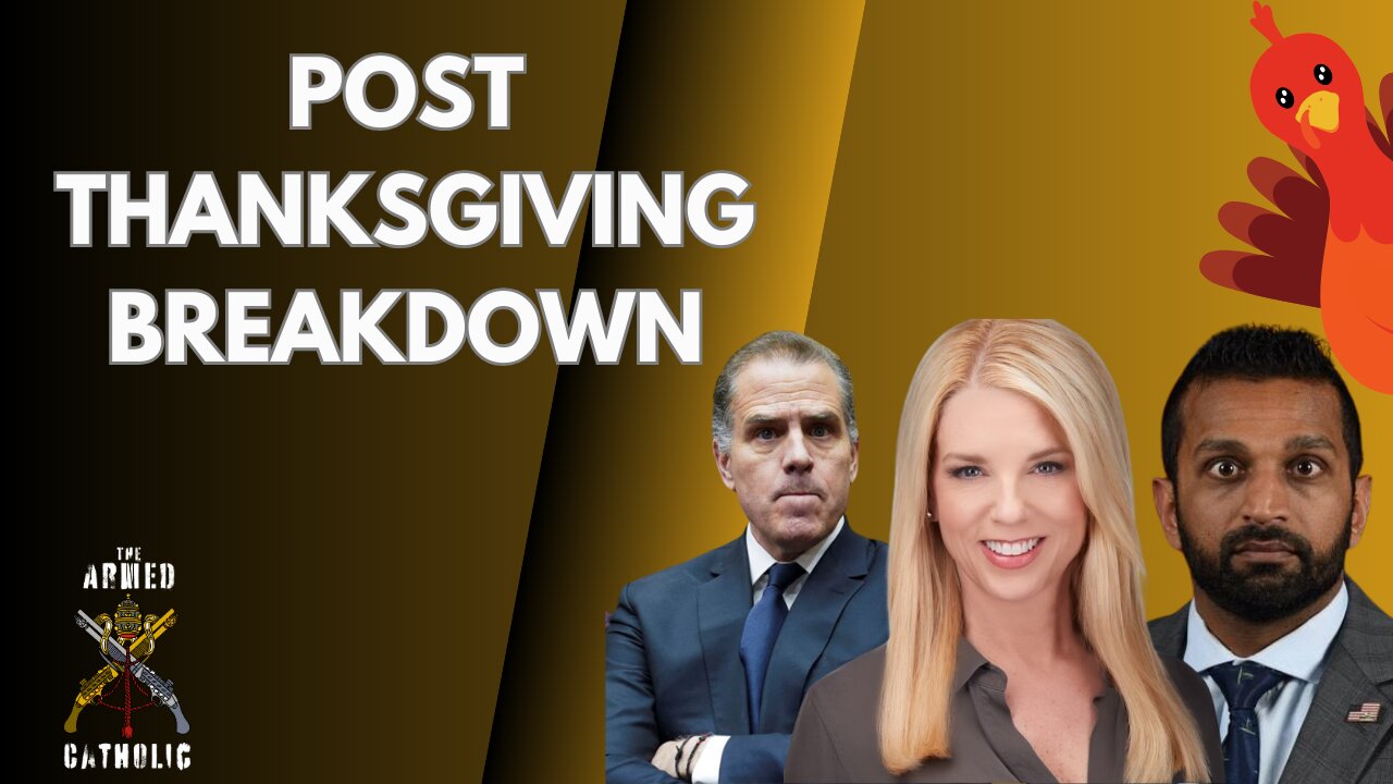 So What Did I Miss? Hunter Biden, Pam Bondi & Kash Patel Oh My!