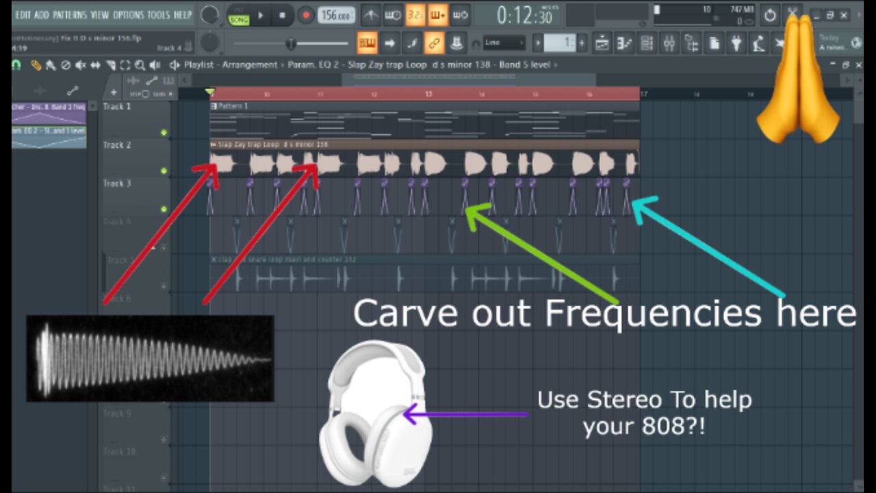 Using EQ and Stereo Separation to Help Your 808 Cut Through the Mix-FL Studio Tutorial