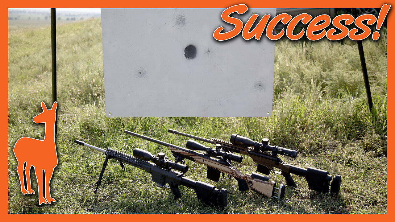 Three 6.5 Creedmoor Rifles at 1 Mile - Savage 12FV Mile Rifle Pt 16