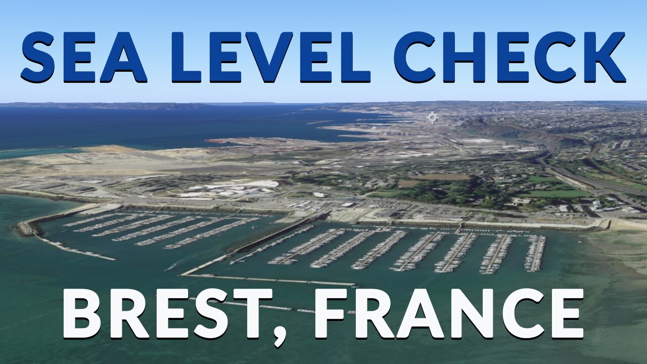 Sea Level Check - Brest, France