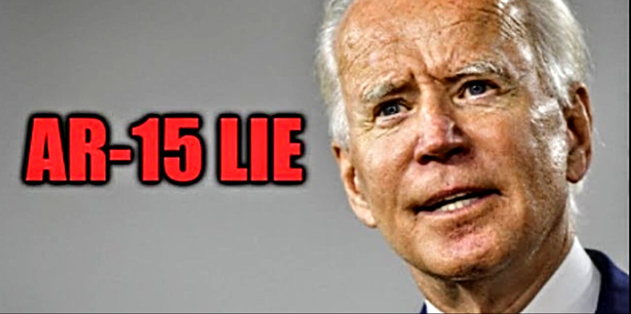 More AR15 Propaganda (Biden Edition)