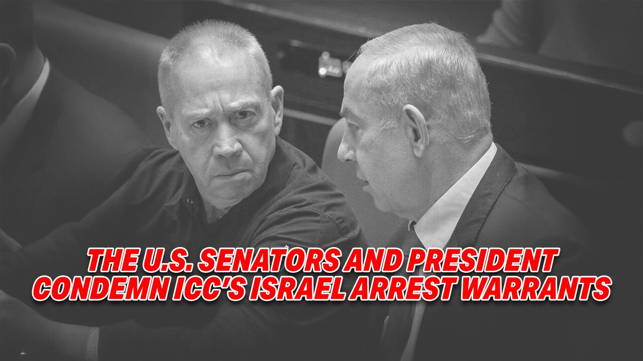 THE U.S. LEADERSHIP STANDS FIRM: SENATORS AND PRESIDENT CONDEMN ICC'S ISRAEL ARREST WARRANTS