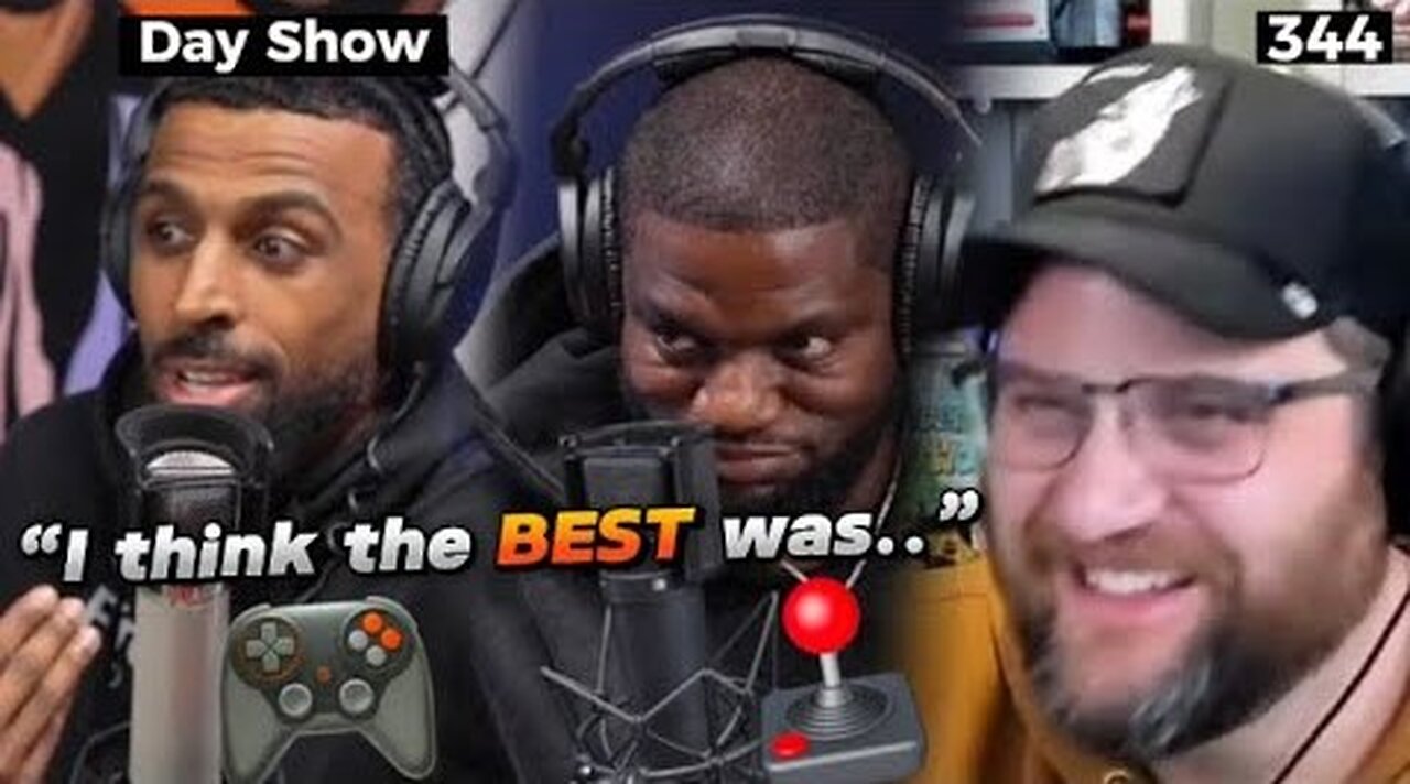 Fresh and Fit And The Quartering Nerd Out On Gaming! - Best, Funnest & Hardest Games Of ALL TIME