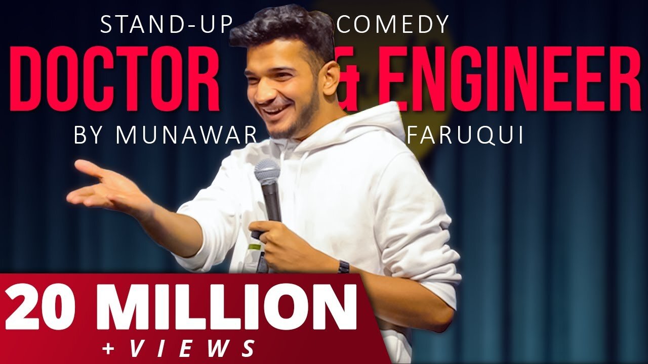 Doctor & Engineer | Crowd Work | Stand-Up Comedy By Munawar Faruqui