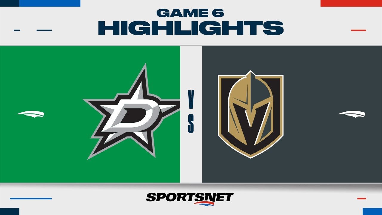 NHL Game 6 Highlights | Stars vs. Golden Knights - May 3, 2024