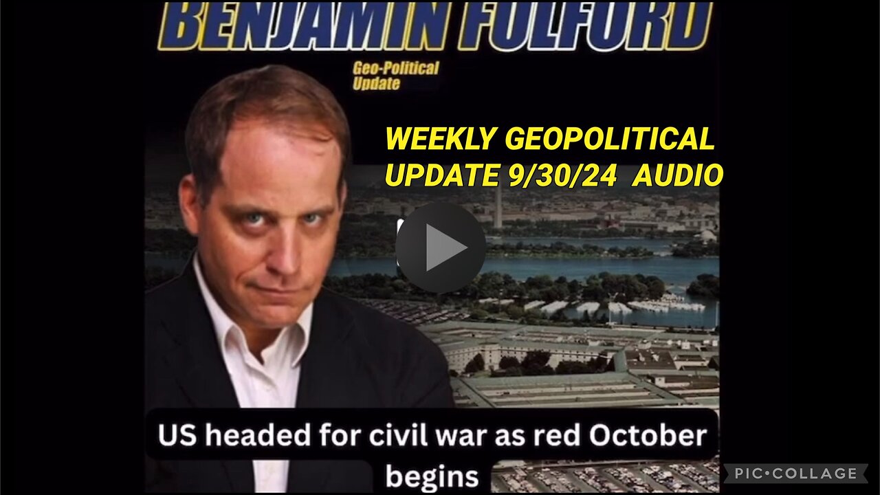 BEN FULFORD GEOPOLITICAL UPDATE 9/30/24 AUDIO