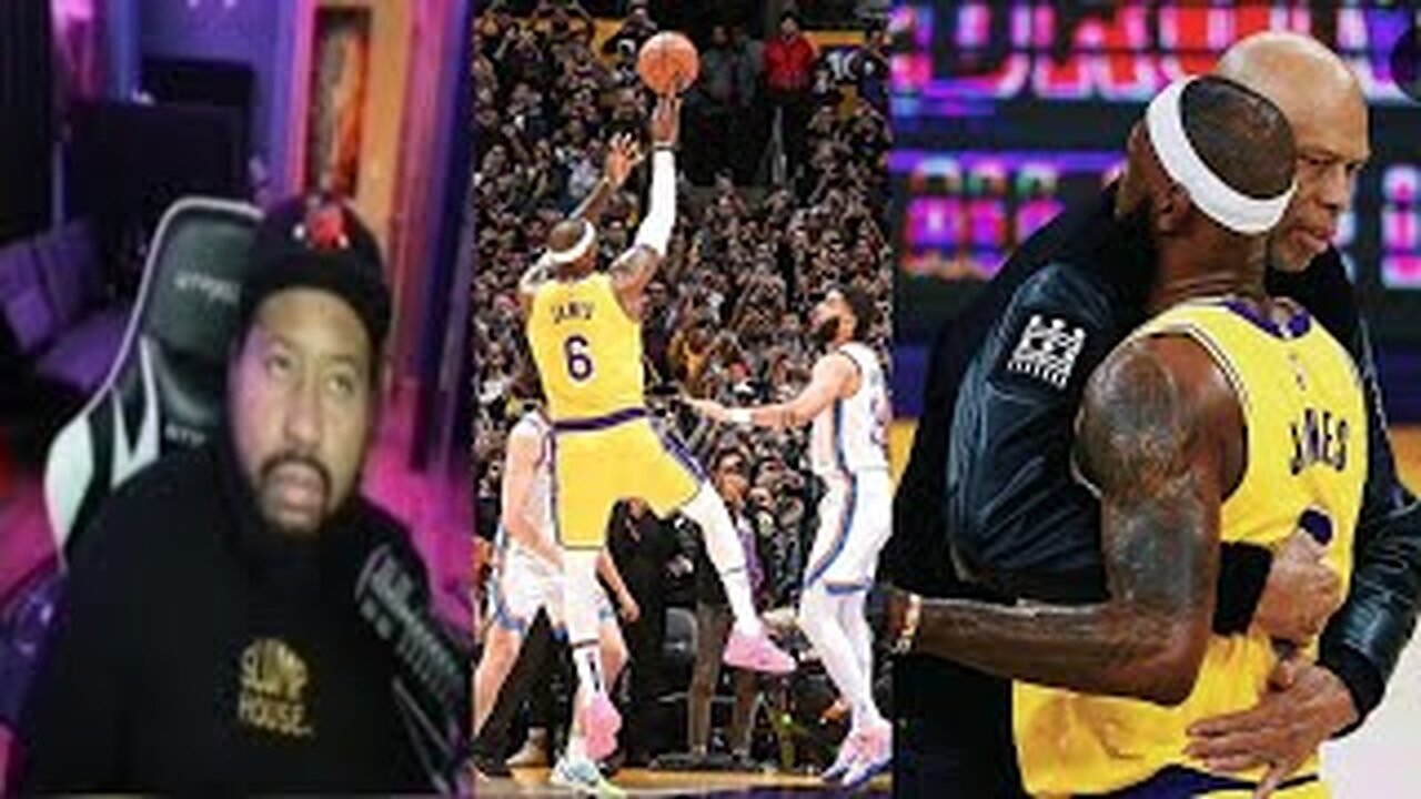 Is Lebron the GOAT? DJ Akademiks reacts to Lebron James beating Kareem Abdul Jabar’s NBA record!