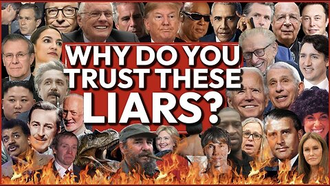 Why do you trust these liars? - Conspiracy Music Guru