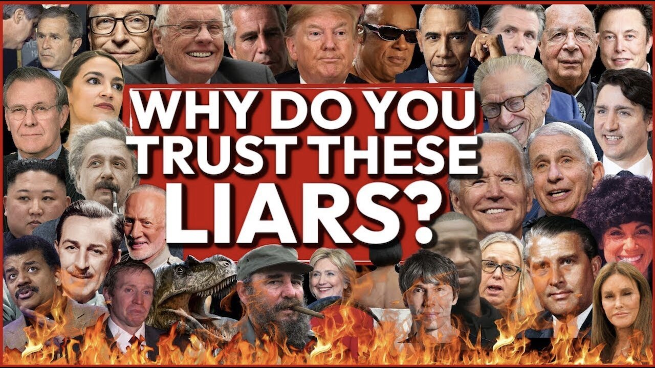 Why do you trust these liars? - Conspiracy Music Guru