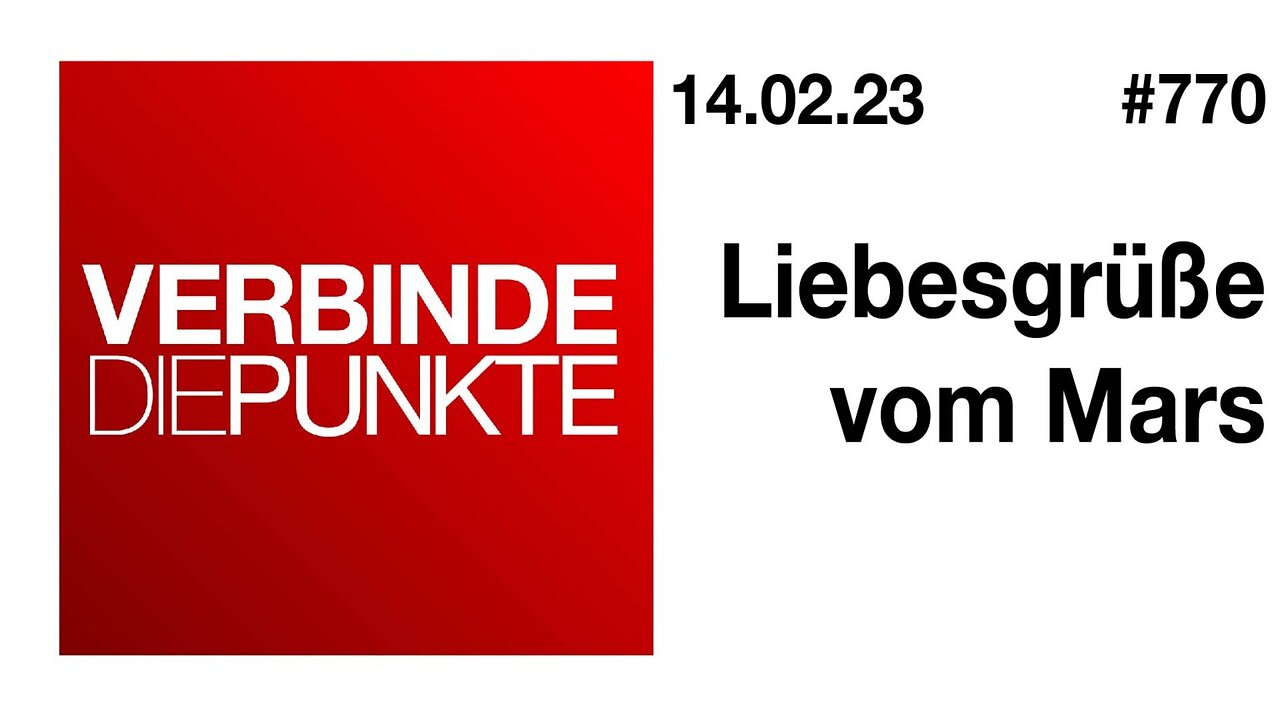 Verbinde die Punkte 770 - Liebesgrüße vom Mars vom 14.02.2023