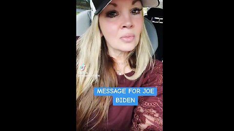 Woman calls on Biden to stage an insurrection to stop Trump from taking office