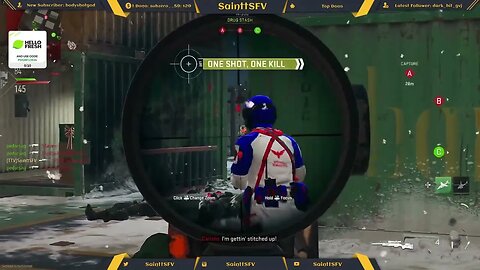 I USE A SNIPER LIKE I WRITE MY NAME GTA V PS4