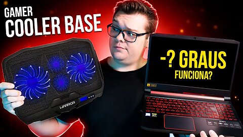 FUNCIONA? BASE PARA NOTEBOOK GAMER! NOS TESTAMOS