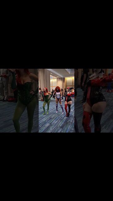 Poison Ivy | Harley Quinn | Starfire Cosplay