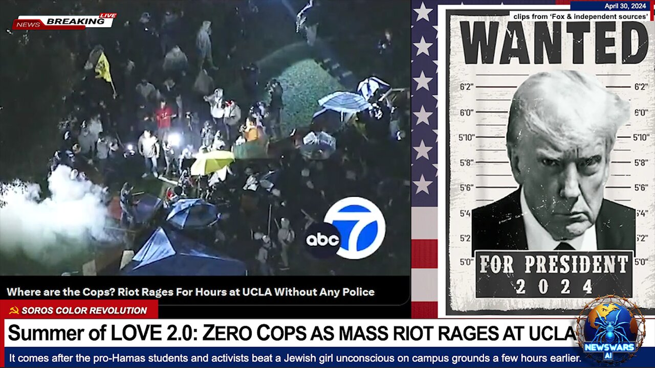 Summer of LOVE 2.0: ZERO COPS AS MASS RIOT RAGES UCLA