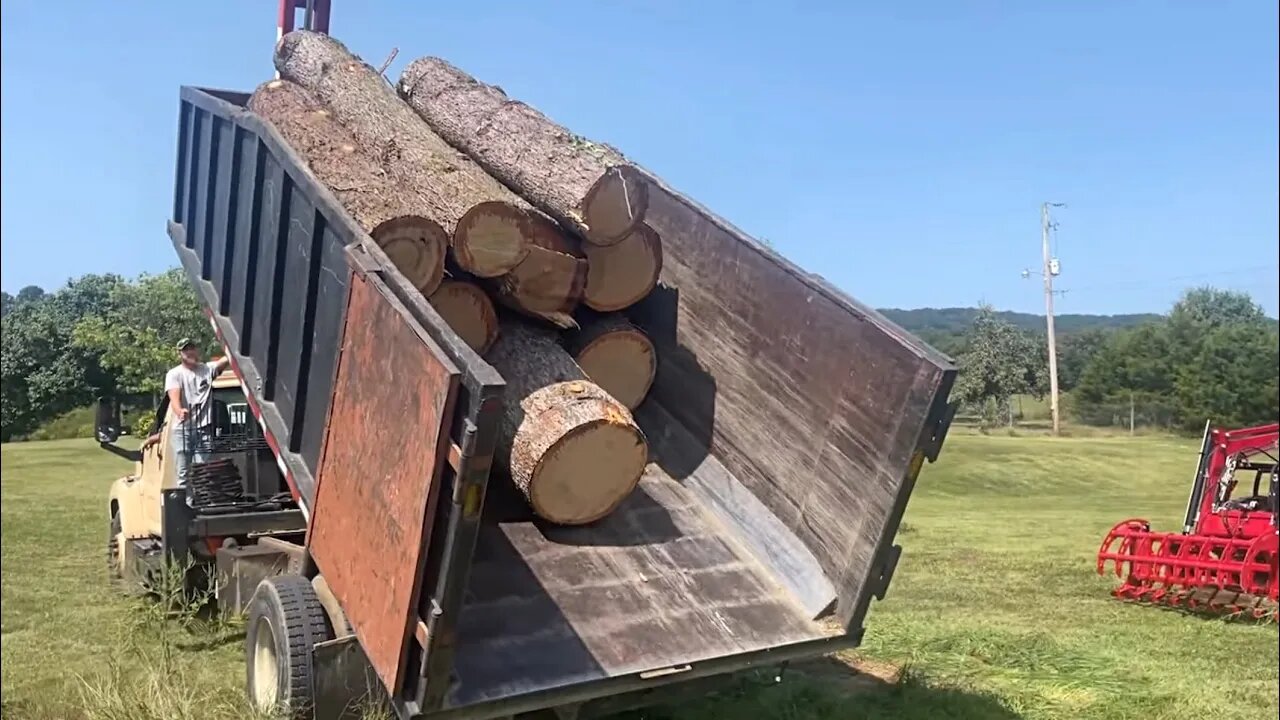 Look At What Showed Up At My Sawmill!Not What I Was Expecting