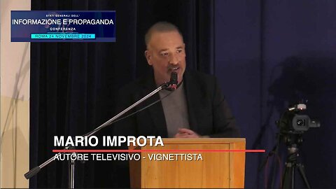 Conferenza Informazione e Propaganda: intervento di Mario Improta