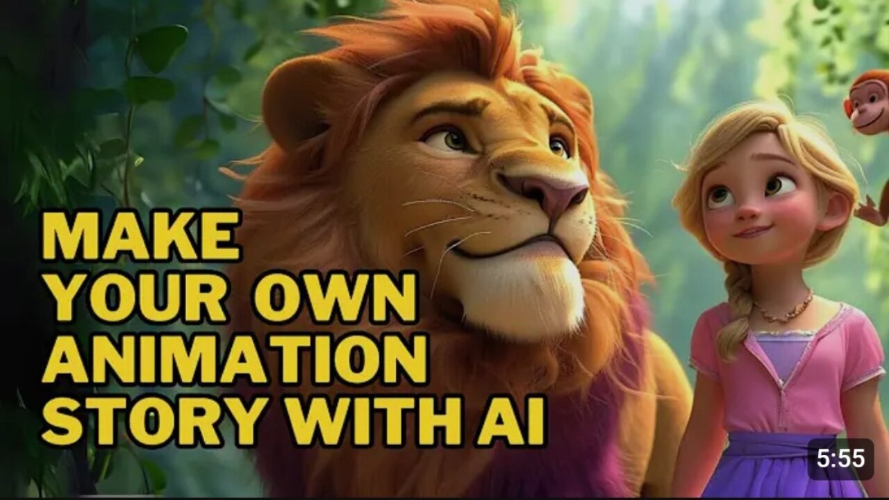 Make your own kids Animated Story with AI - A Simple Step by Step Guide