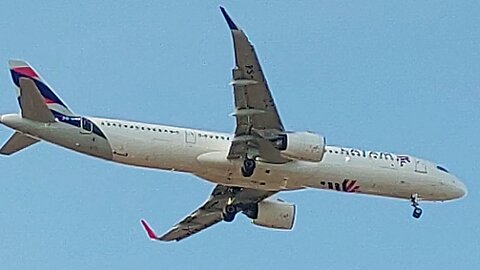 Airbus A321NEO PS-LBE coming from Brasília to Fortaleza
