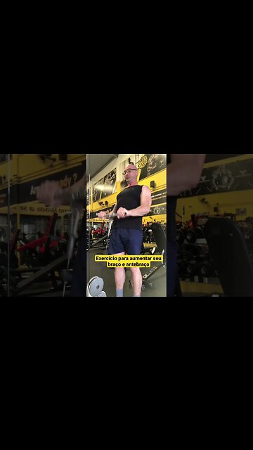 Exercício para deixar seu bíceps mais largo e em harmonia com o antebraço #shorts