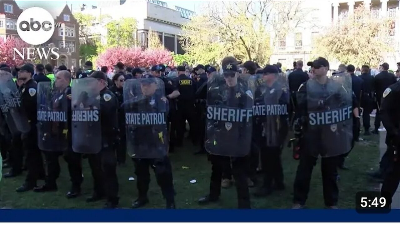 4 police officers injured as University of Wisconsin-Madison empties encampment