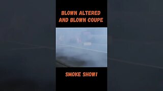 Blown Altered and Blown Coupe Epic Burnout Smoke Show! #shorts