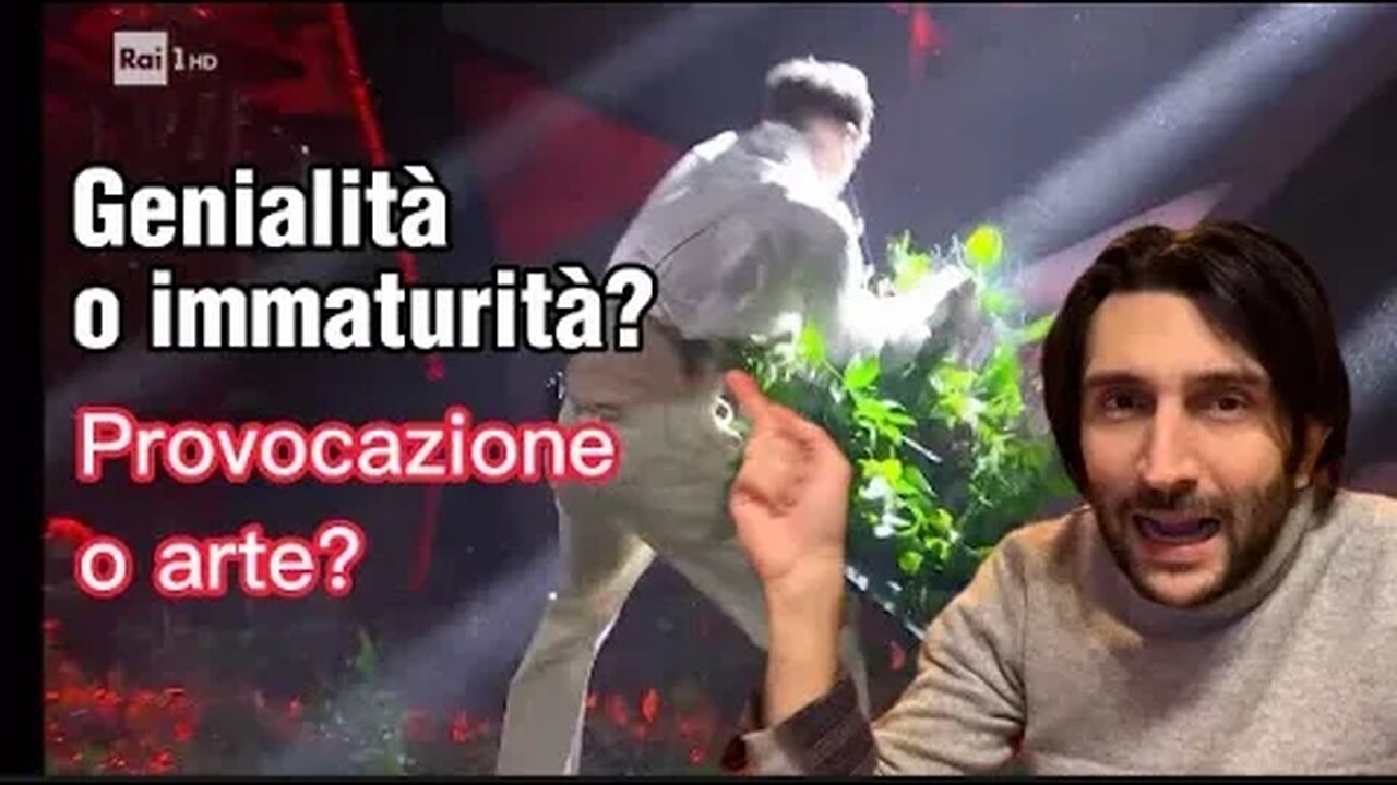 Blanco distrugge tutto, ma era già previsto - la decadenza dell'arte e la necessità di provocare