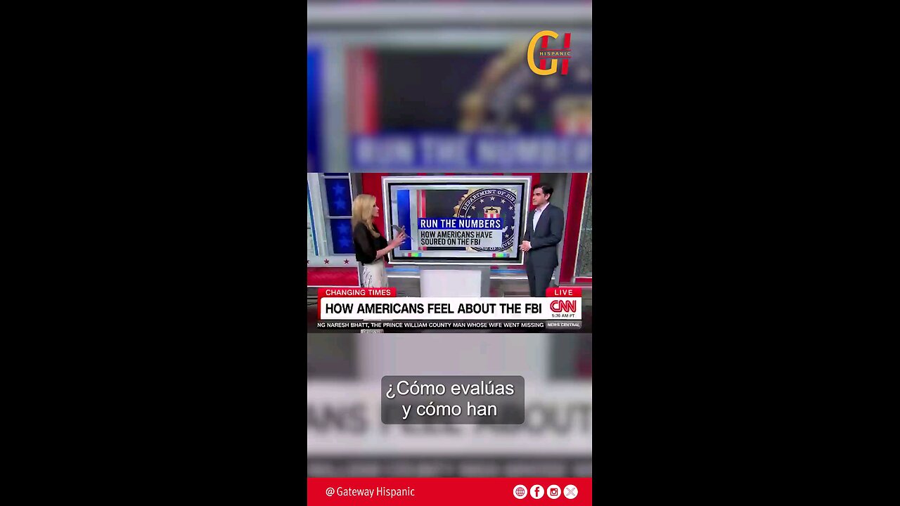 Harry Enten, de CNN, sobre la caída en picado de la confianza de los estadounidenses en el FBI