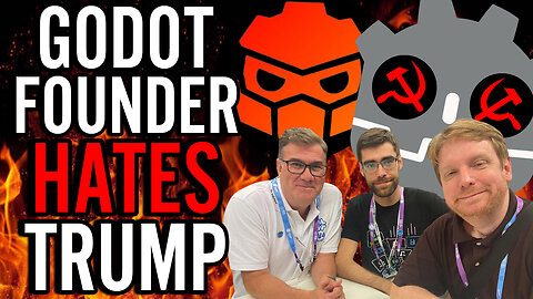 Redot Engine's Discord Under ATTACK!! Godot Founder ADMITS He HATES Trump And Religious People?!